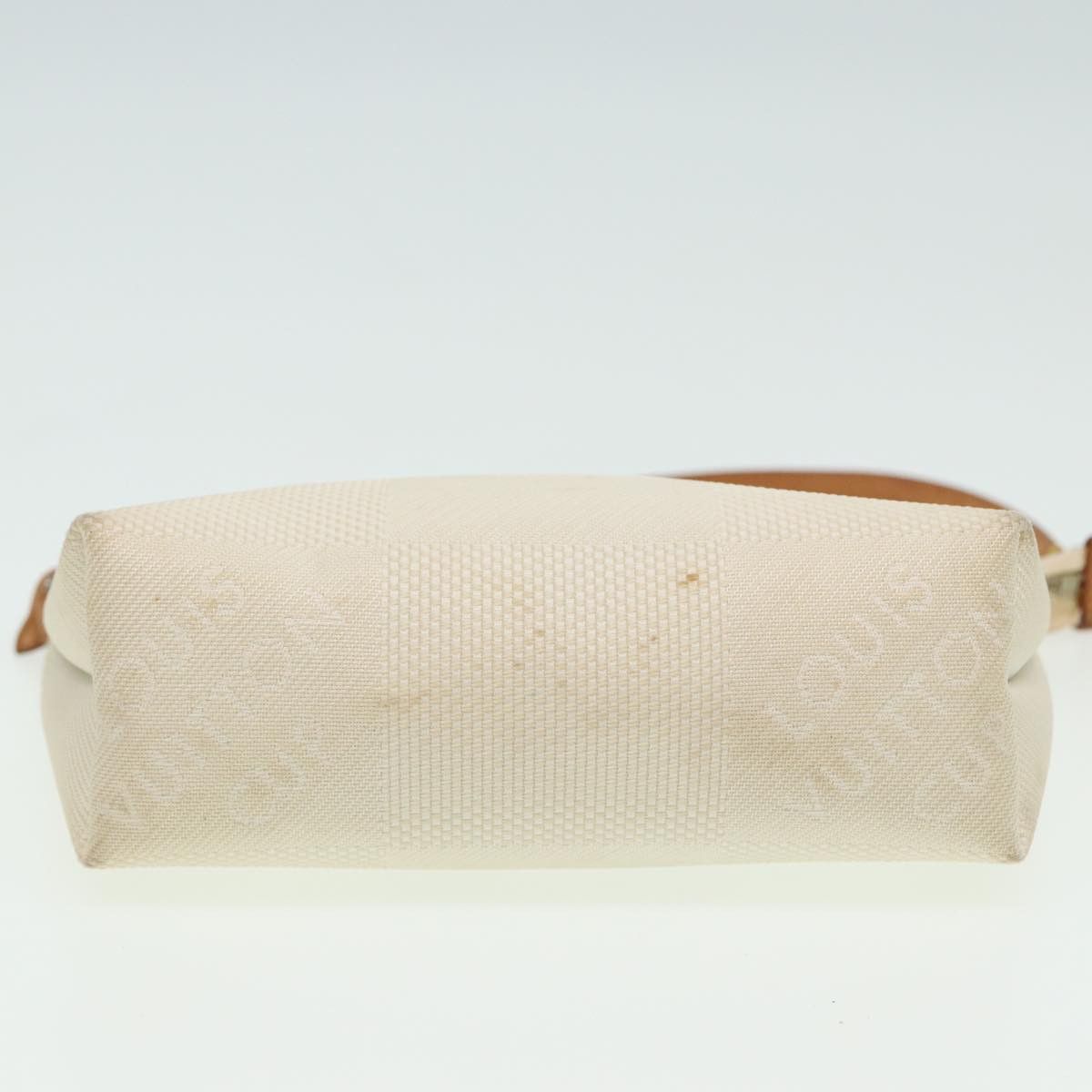 Louis Vuitton Volunteer White Canvas Clutch Bag (Pre-Owned) Size ONE SIZE - 3 Thumbnail