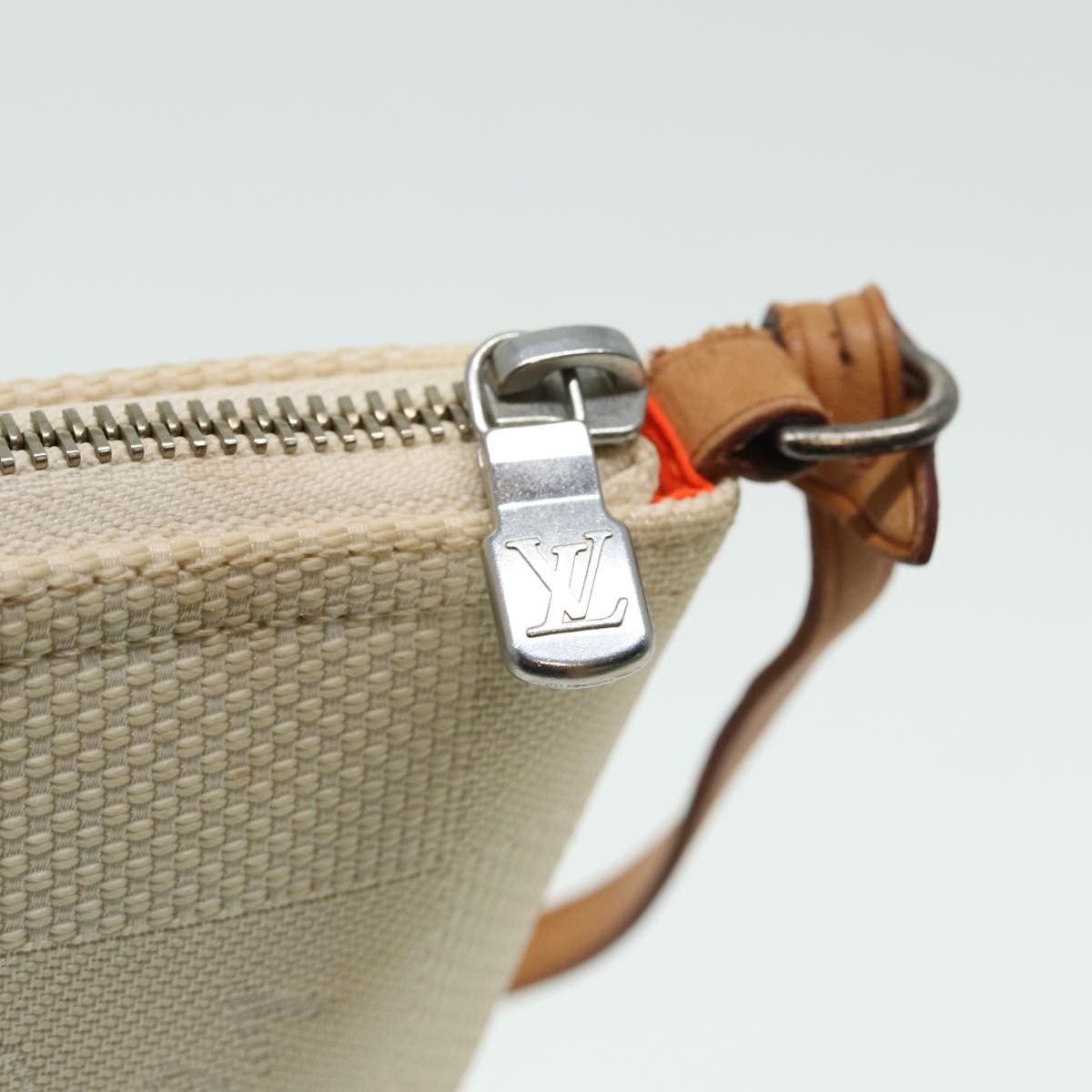 Louis Vuitton Volunteer White Canvas Clutch Bag (Pre-Owned) Size ONE SIZE - 18 Thumbnail