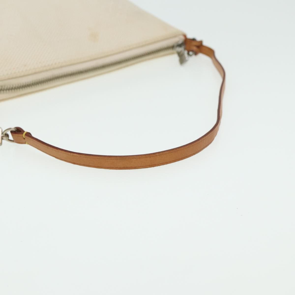 Louis Vuitton Volunteer White Canvas Clutch Bag (Pre-Owned) Size ONE SIZE - 12 Thumbnail