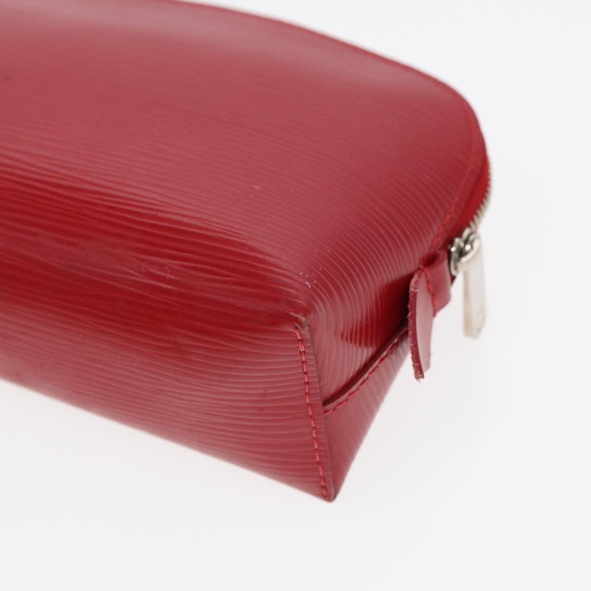Louis Vuitton Cosmetic Pouch Red Leather Clutch Bag (Pre-Owned) Size ONE SIZE - 12 Thumbnail