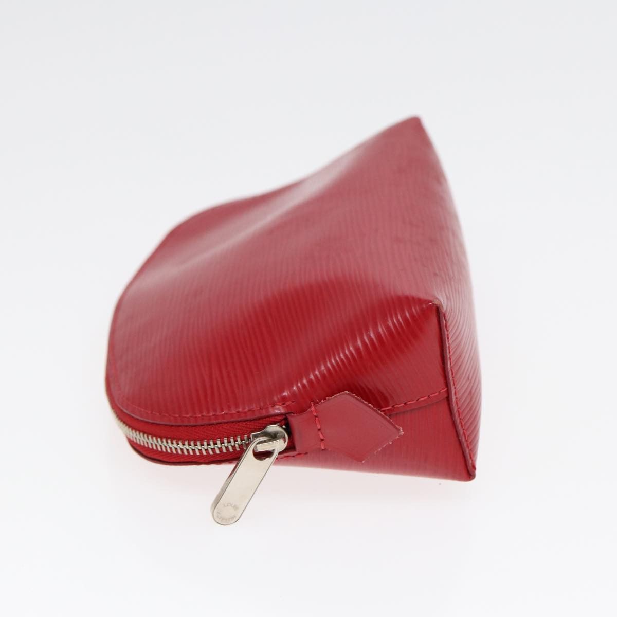 Louis Vuitton Cosmetic Pouch Red Leather Clutch Bag (Pre-Owned) Size ONE SIZE - 8 Thumbnail