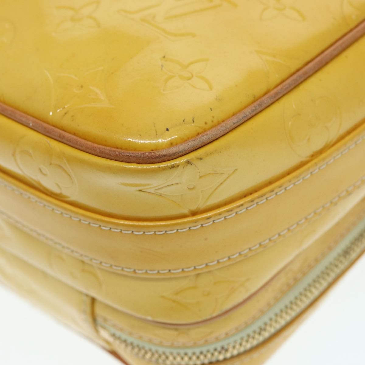 Louis Vuitton Wooster Yellow Patent Leather Shoulder Bag (Pre-Owned) Size ONE SIZE - 11 Thumbnail