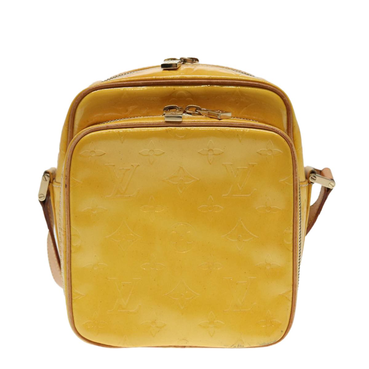 Louis Vuitton Wooster Yellow Patent Leather Shoulder Bag (Pre-Owned) Size ONE SIZE - 13 Thumbnail