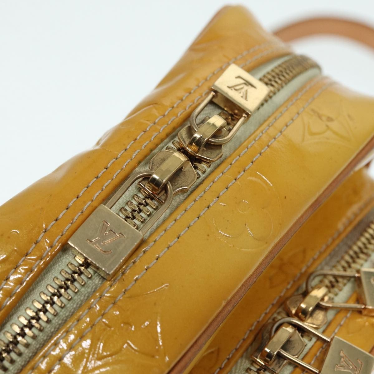 Louis Vuitton Wooster Yellow Patent Leather Shoulder Bag (Pre-Owned) Size ONE SIZE - 5 Thumbnail