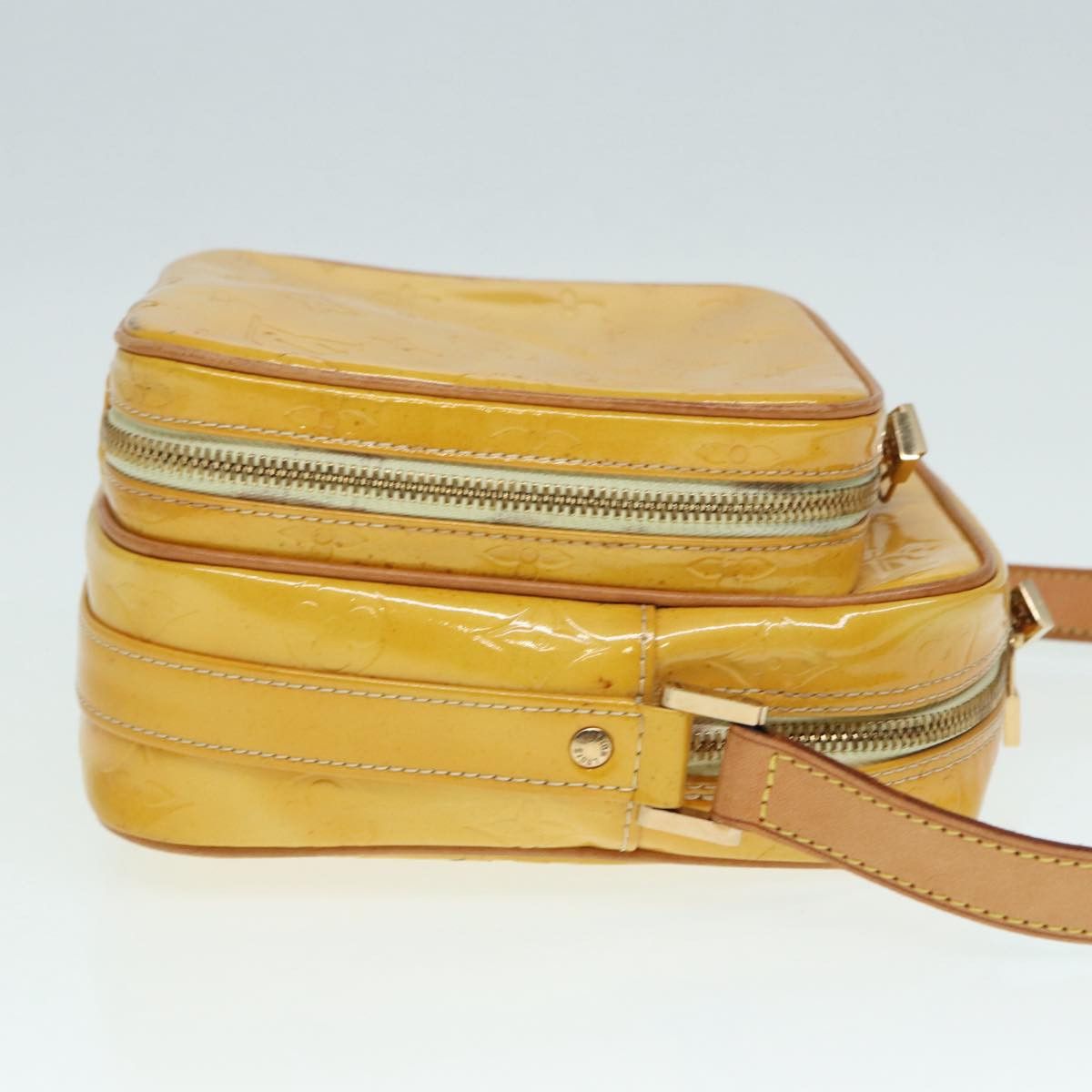 Louis Vuitton Wooster Yellow Patent Leather Shoulder Bag (Pre-Owned) Size ONE SIZE - 14 Thumbnail