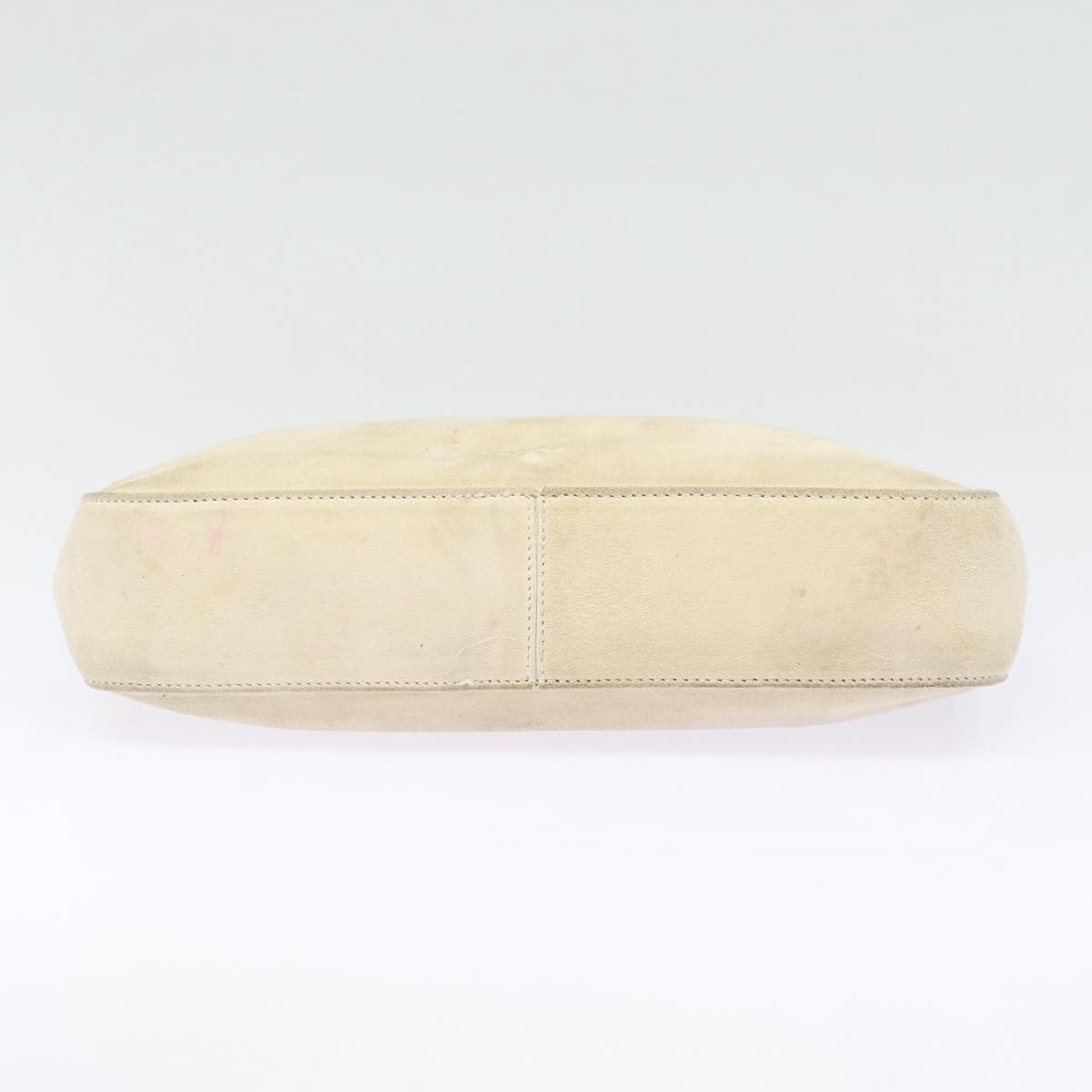 Prada Beige Suede Shoulder Bag (Pre-Owned) Size ONE SIZE - 4 Thumbnail