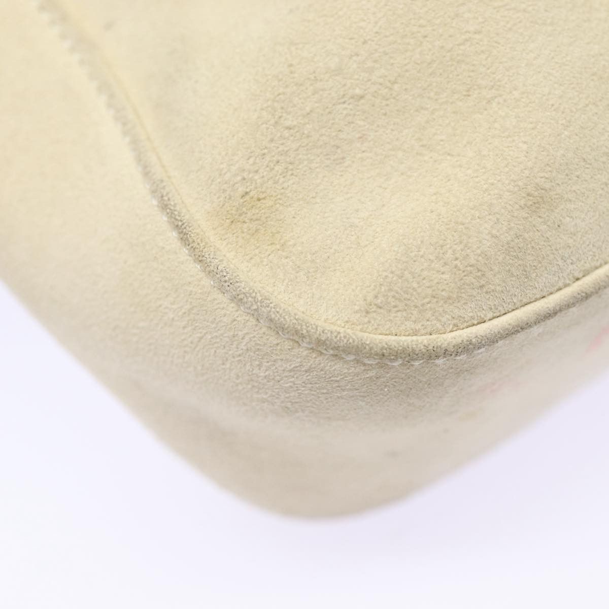 Prada Beige Suede Shoulder Bag (Pre-Owned) Size ONE SIZE - 11 Thumbnail