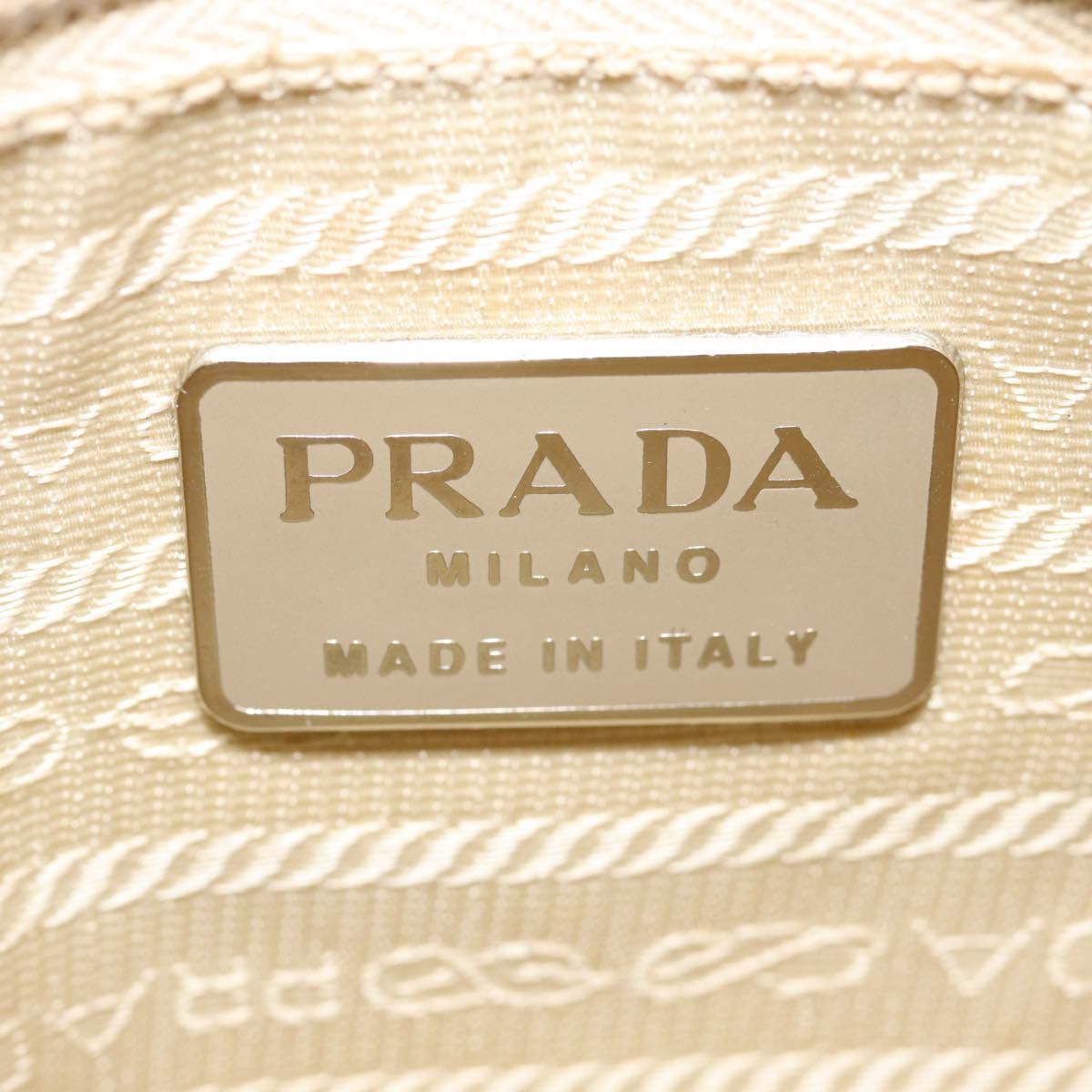 Prada Beige Suede Shoulder Bag (Pre-Owned) Size ONE SIZE - 7 Thumbnail