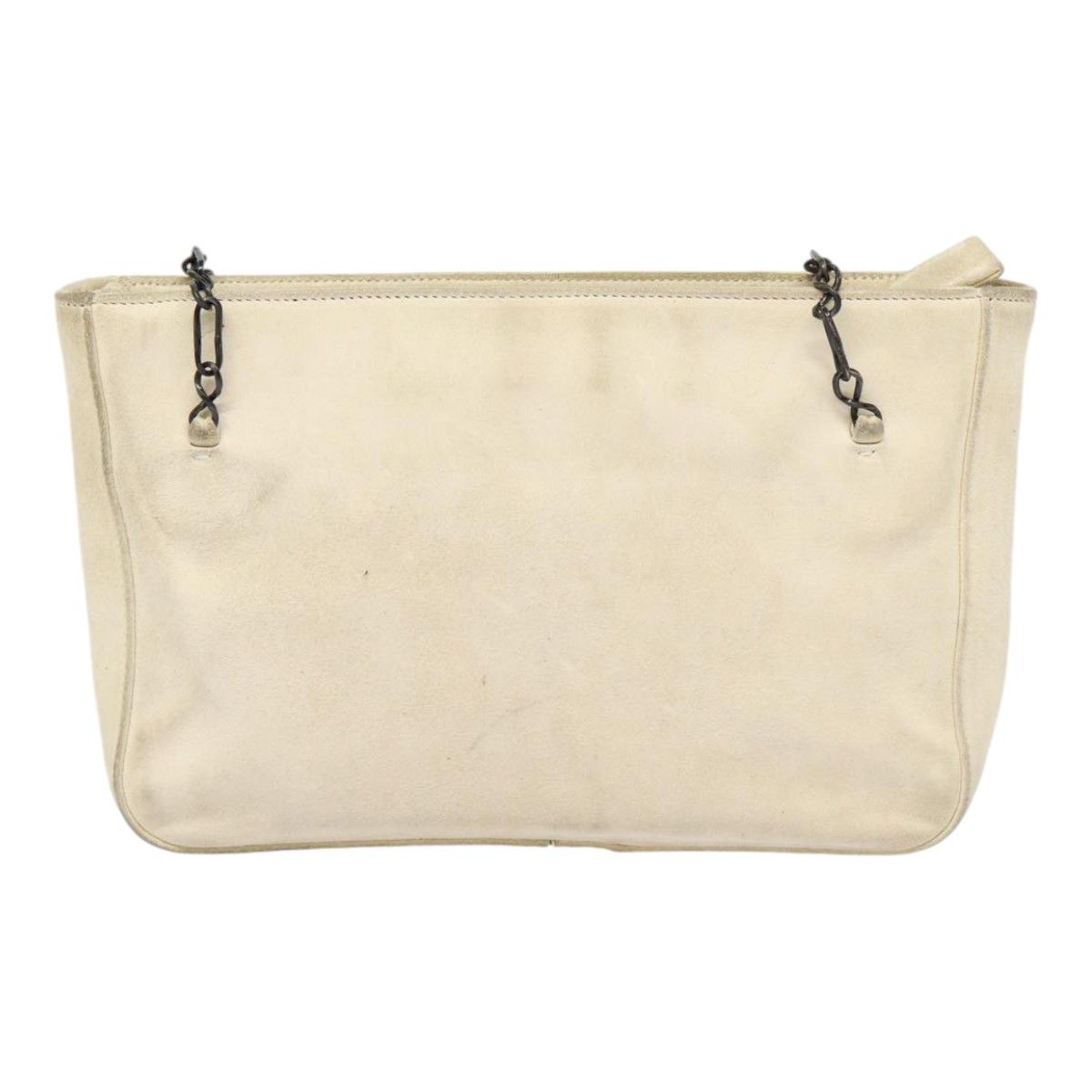 Prada Beige Suede Shoulder Bag (Pre-Owned) Size ONE SIZE - 13 Thumbnail