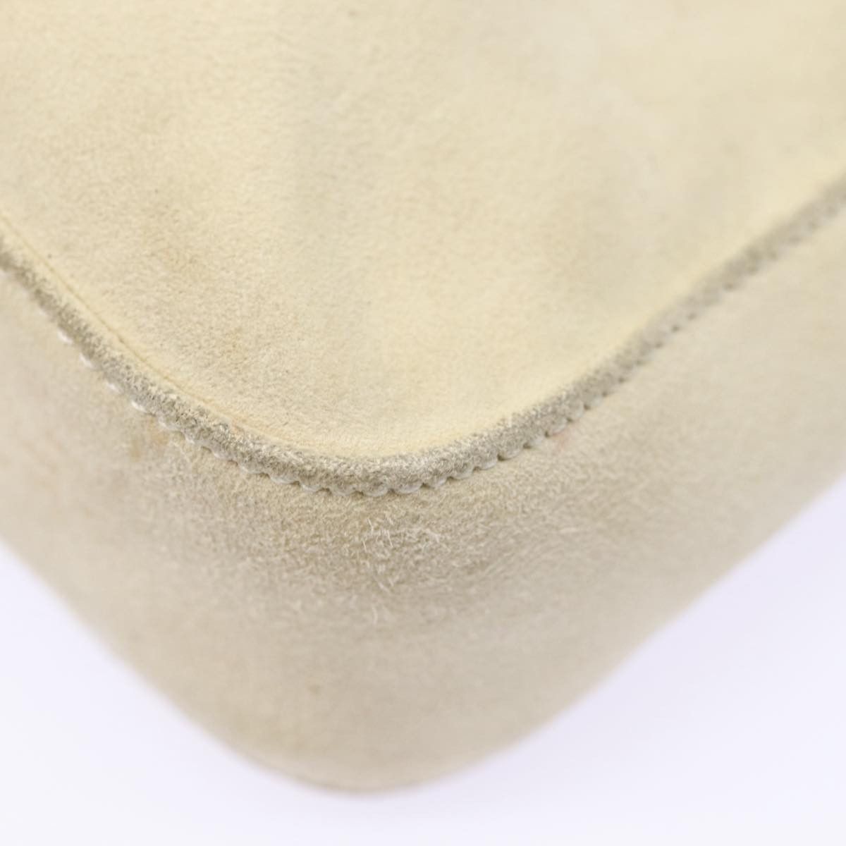 Prada Beige Suede Shoulder Bag (Pre-Owned) Size ONE SIZE - 15 Thumbnail