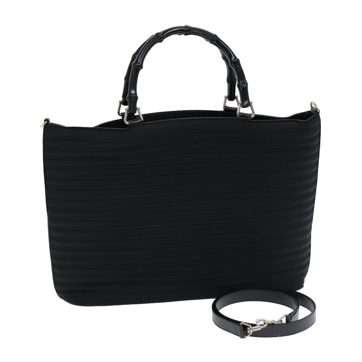 Gucci Black Synthetic Tote Bag (Pre-Owned) Size ONE SIZE - 19 Thumbnail