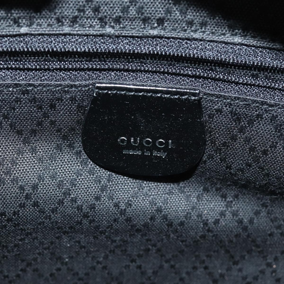 Gucci Black Synthetic Tote Bag (Pre-Owned) Size ONE SIZE - 9 Thumbnail
