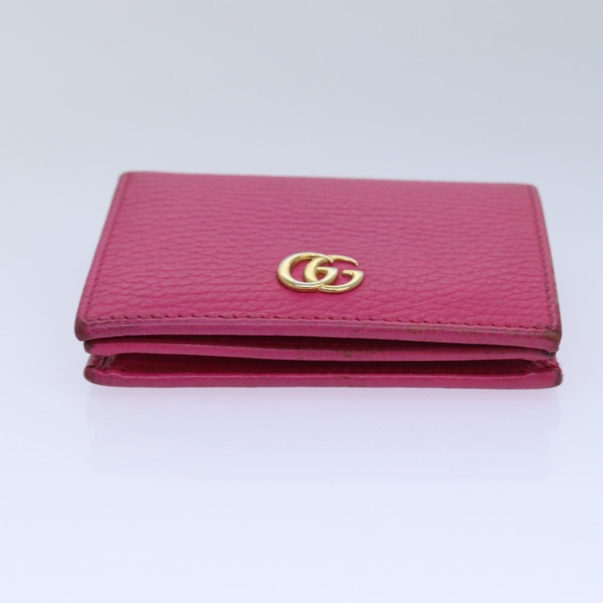 Gucci Gg Marmont Pink Leather Wallet (Pre-Owned) Size ONE SIZE - 4 Thumbnail