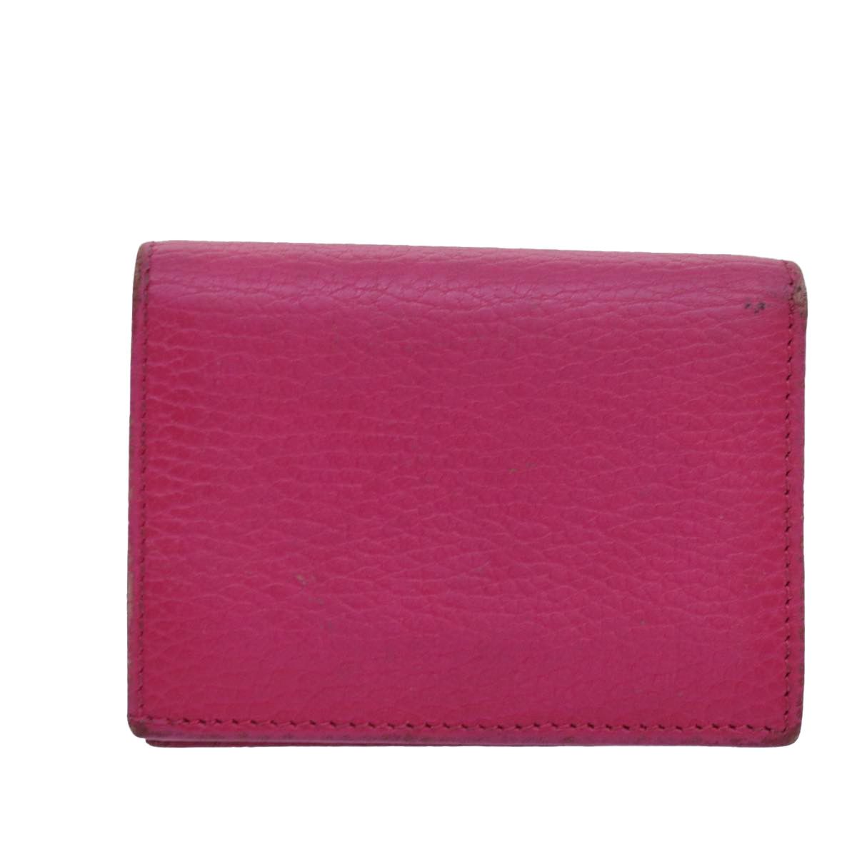 Gucci Gg Marmont Pink Leather Wallet (Pre-Owned) Size ONE SIZE - 2 Thumbnail