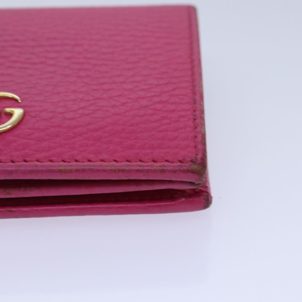 Gucci Gg Marmont Pink Leather Wallet (Pre-Owned) Size ONE SIZE - 12 Thumbnail