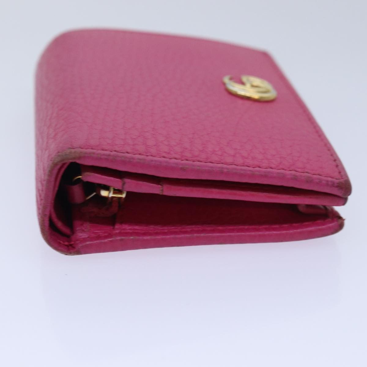 Gucci Gg Marmont Pink Leather Wallet (Pre-Owned) Size ONE SIZE - 10 Thumbnail