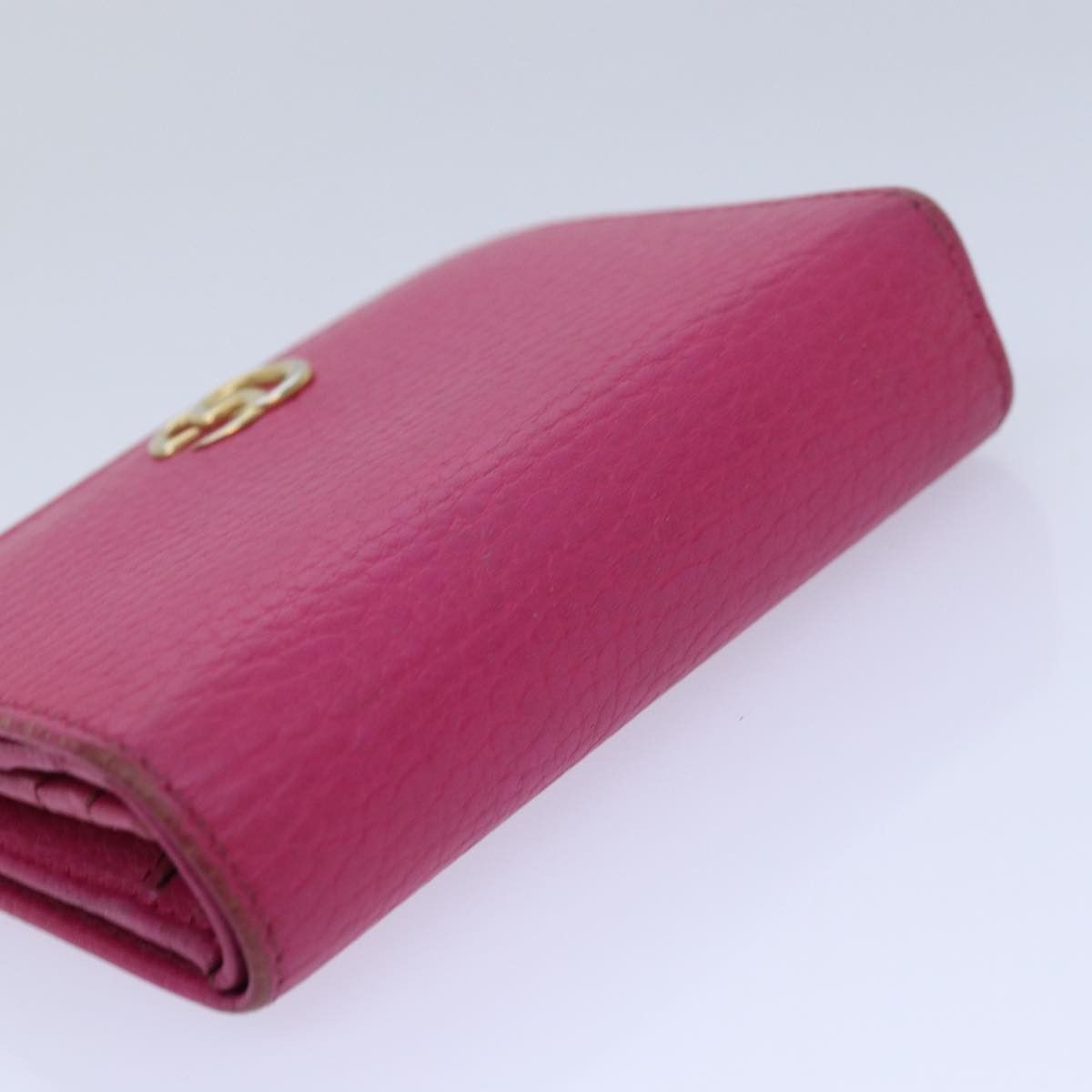 Gucci Gg Marmont Pink Leather Wallet (Pre-Owned) Size ONE SIZE - 3 Thumbnail