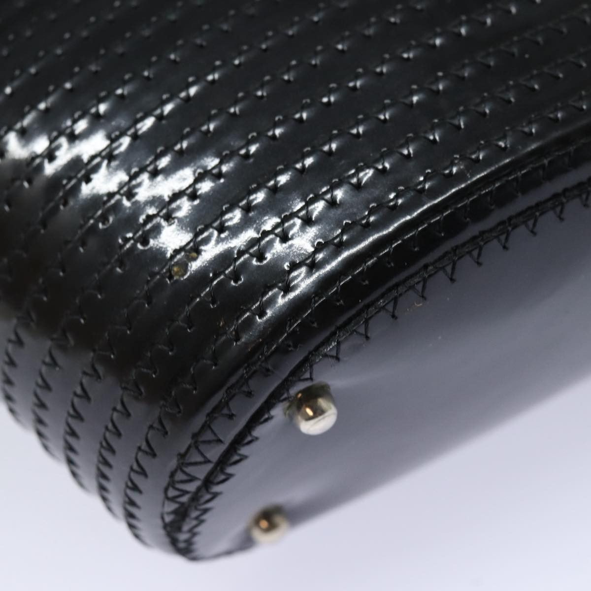 Gucci Bamboo Black Leather Handbag (Pre-Owned) Size ONE SIZE - 15 Thumbnail
