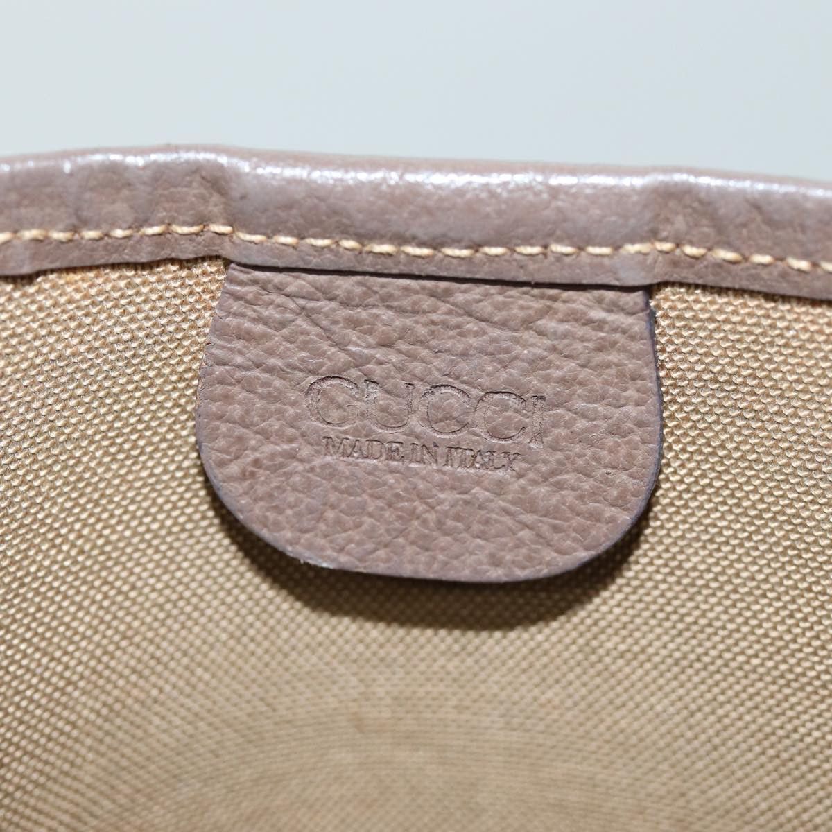 Gucci Sherry Beige Canvas Tote Bag (Pre-Owned) Size ONE SIZE - 17 Thumbnail