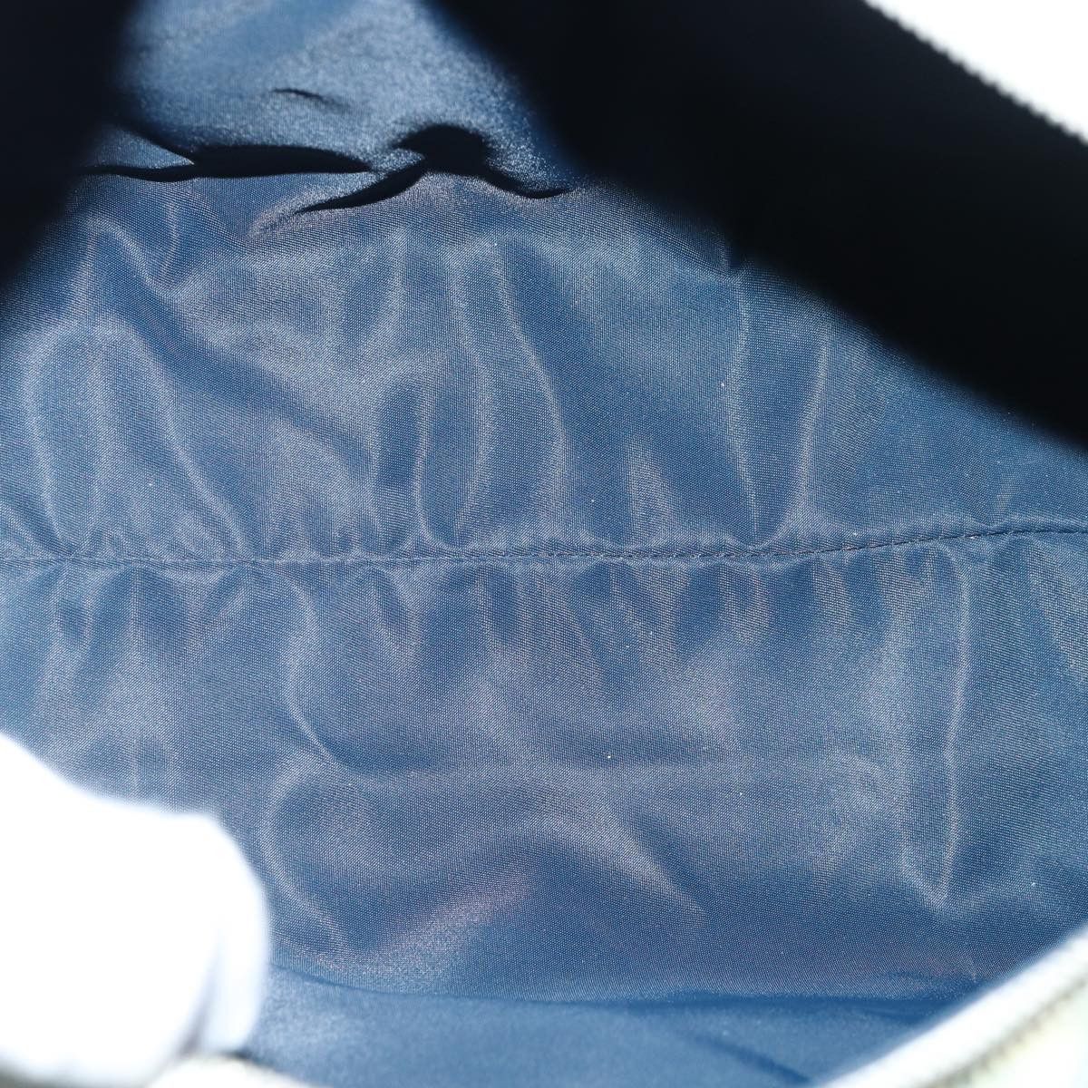 Dior Trotter Blue Canvas Handbag (Pre-Owned) Size ONE SIZE - 7 Thumbnail