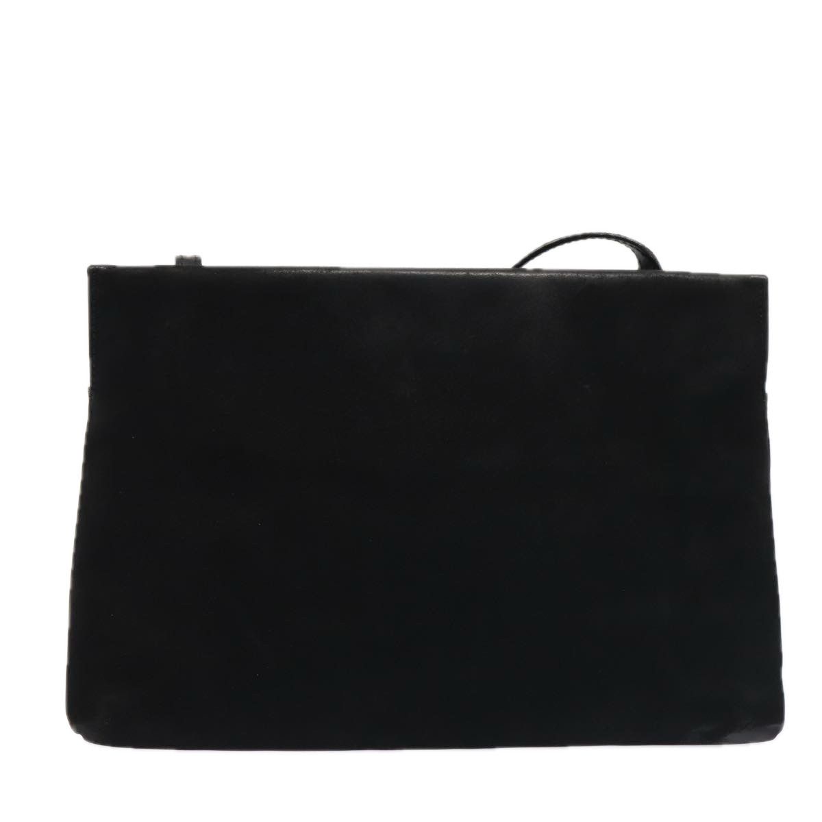 Salvatore Ferragamo Black Suede Shoulder Bag (Pre-Owned) Size ONE SIZE - 2 Thumbnail