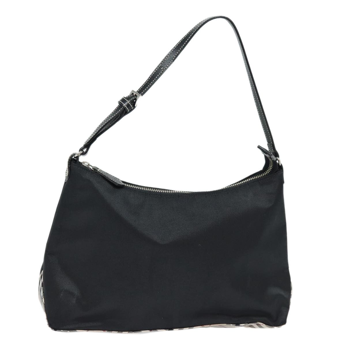 Burberry Nova Check Black Synthetic Handbag (Pre-Owned) Size ONE SIZE - 17 Thumbnail