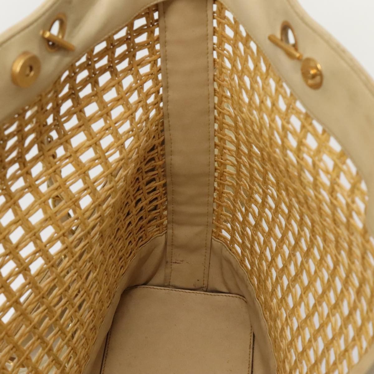 Chanel Triple Coco Beige Suede Tote Bag (Pre-Owned) Size ONE SIZE - 18 Thumbnail