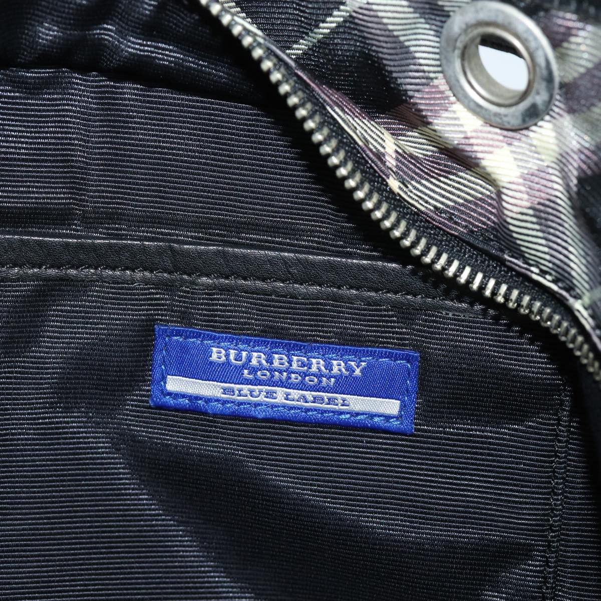 Burberry Nova Check Black Canvas Shoulder Bag (Pre-Owned) Size ONE SIZE - 13 Thumbnail