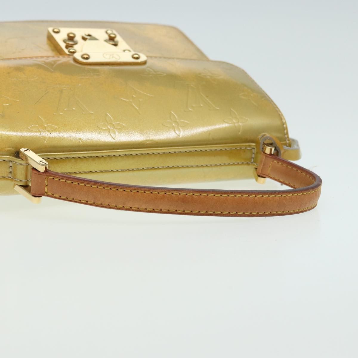 Louis Vuitton Spring Street Yellow Patent Leather Handbag (Pre-Owned) Size ONE SIZE - 5 Thumbnail