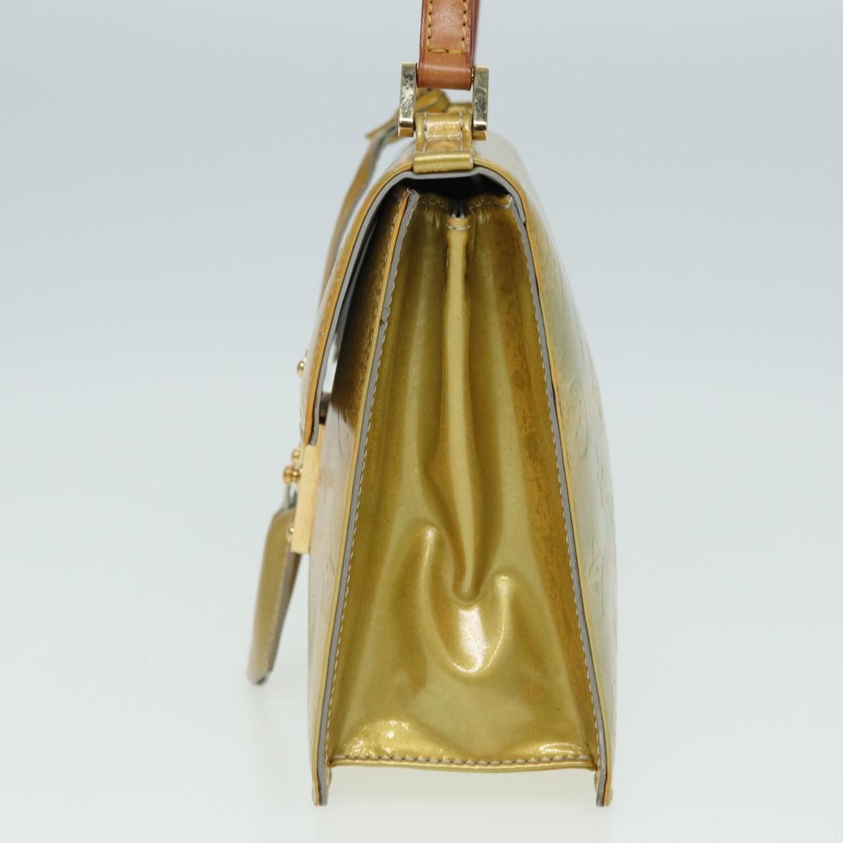 Louis Vuitton Spring Street Yellow Patent Leather Handbag (Pre-Owned) Size ONE SIZE - 3 Thumbnail
