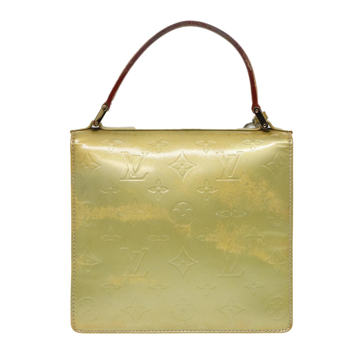 Louis Vuitton Spring Street Yellow Patent Leather Handbag (Pre-Owned) Size ONE SIZE - 2 Thumbnail