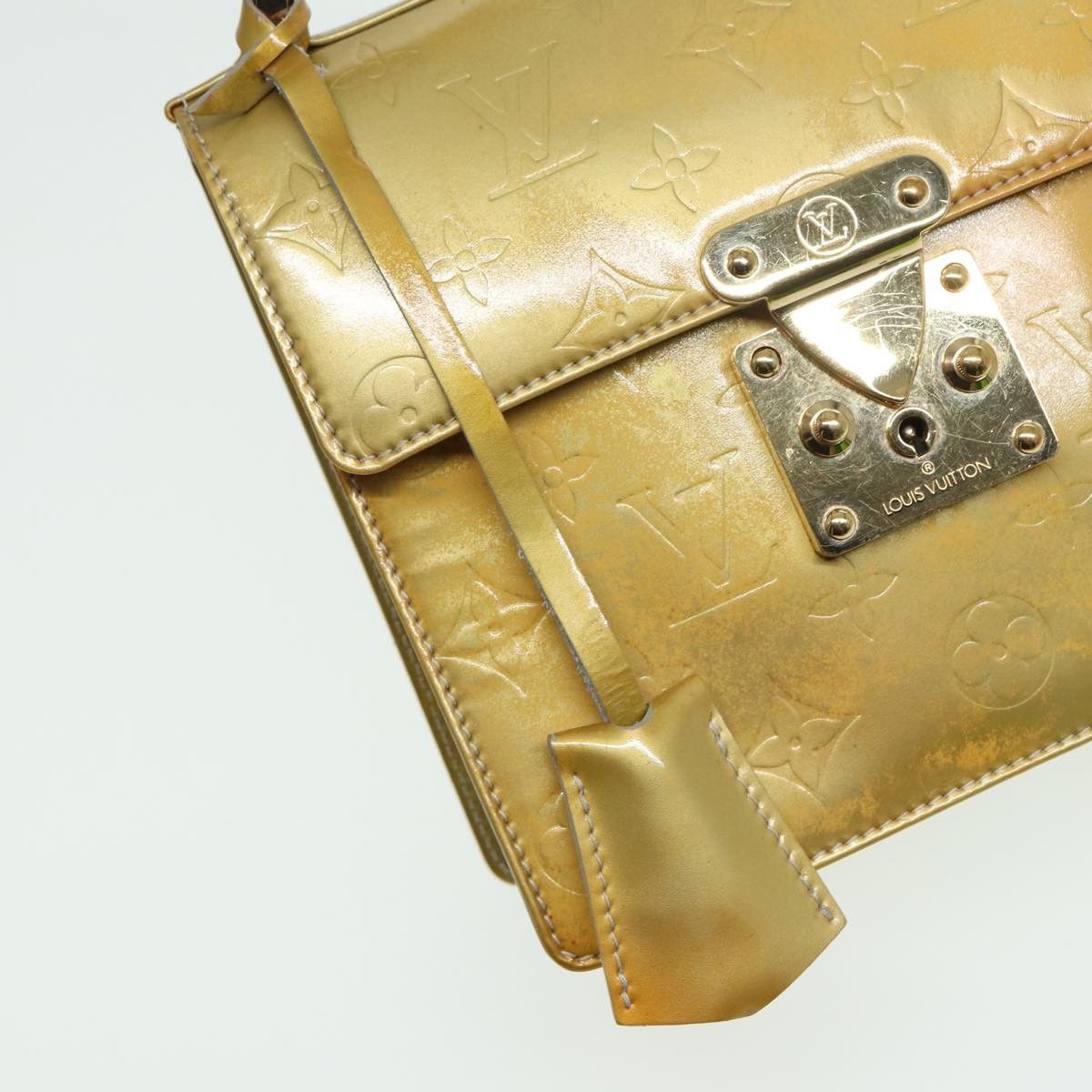 Louis Vuitton Spring Street Yellow Patent Leather Handbag (Pre-Owned) Size ONE SIZE - 16 Thumbnail