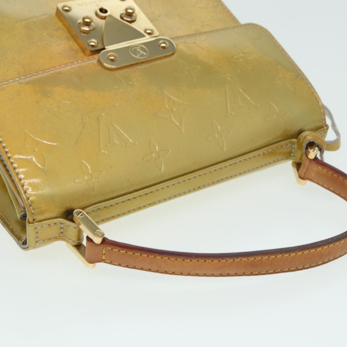 Louis Vuitton Spring Street Yellow Patent Leather Handbag (Pre-Owned) Size ONE SIZE - 19 Thumbnail