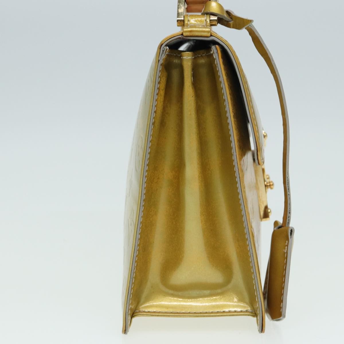 Louis Vuitton Spring Street Yellow Patent Leather Handbag (Pre-Owned) Size ONE SIZE - 4 Thumbnail