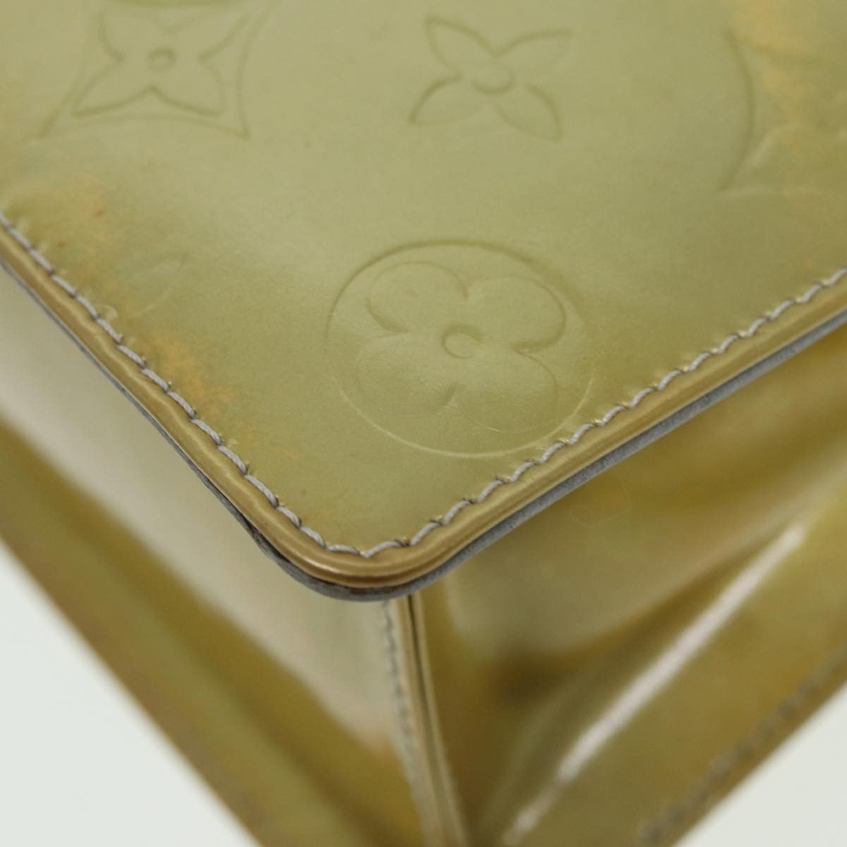 Louis Vuitton Spring Street Yellow Patent Leather Handbag (Pre-Owned) Size ONE SIZE - 9 Thumbnail
