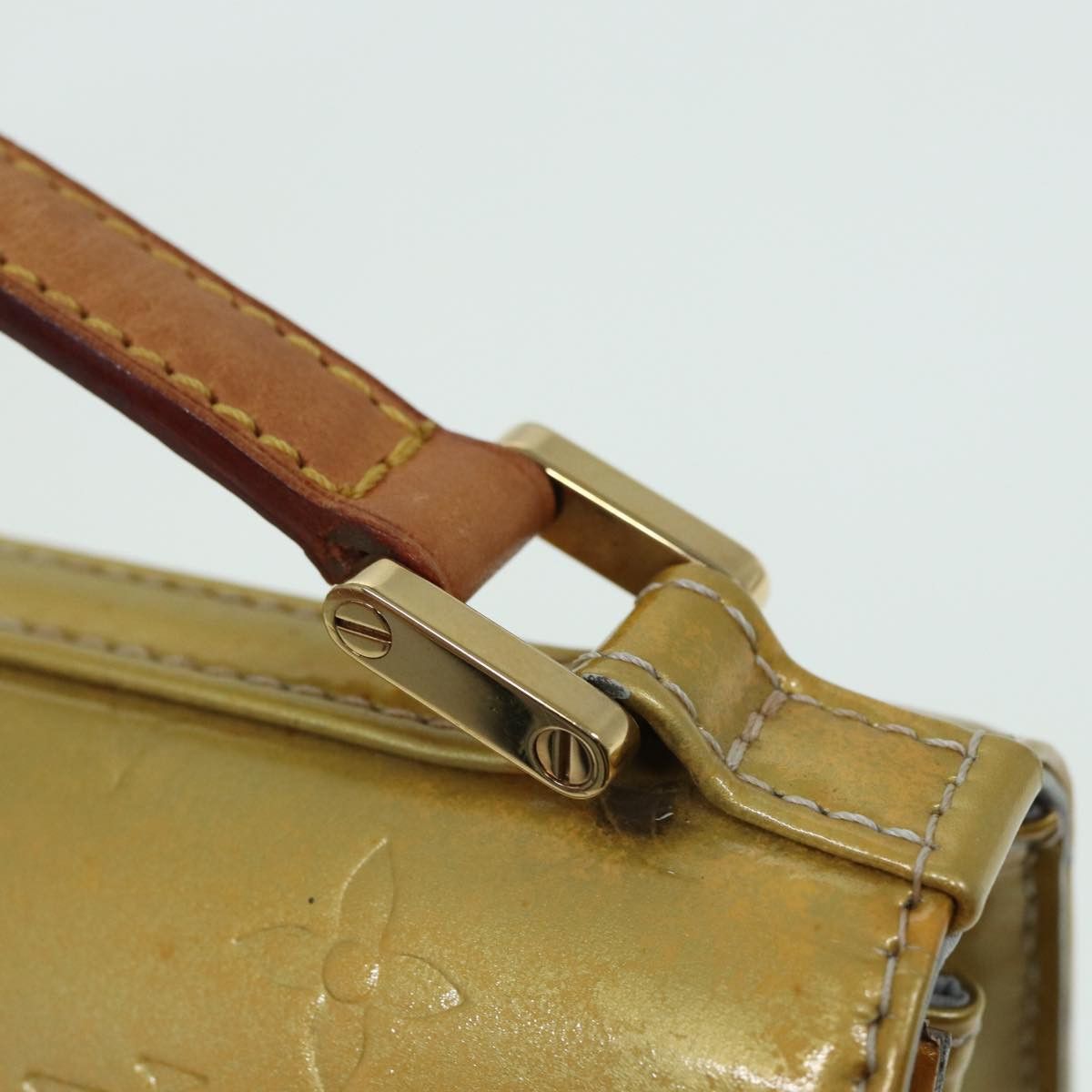Louis Vuitton Spring Street Yellow Patent Leather Handbag (Pre-Owned) Size ONE SIZE - 15 Thumbnail