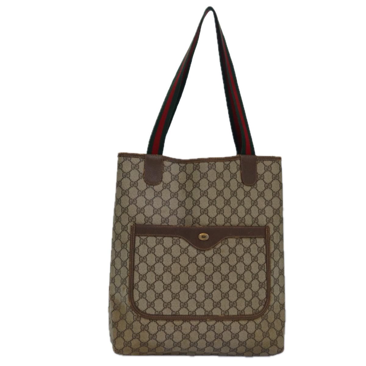Gucci Ophidia Beige Canvas Tote Bag (Pre-Owned) Size ONE SIZE - 16 Thumbnail