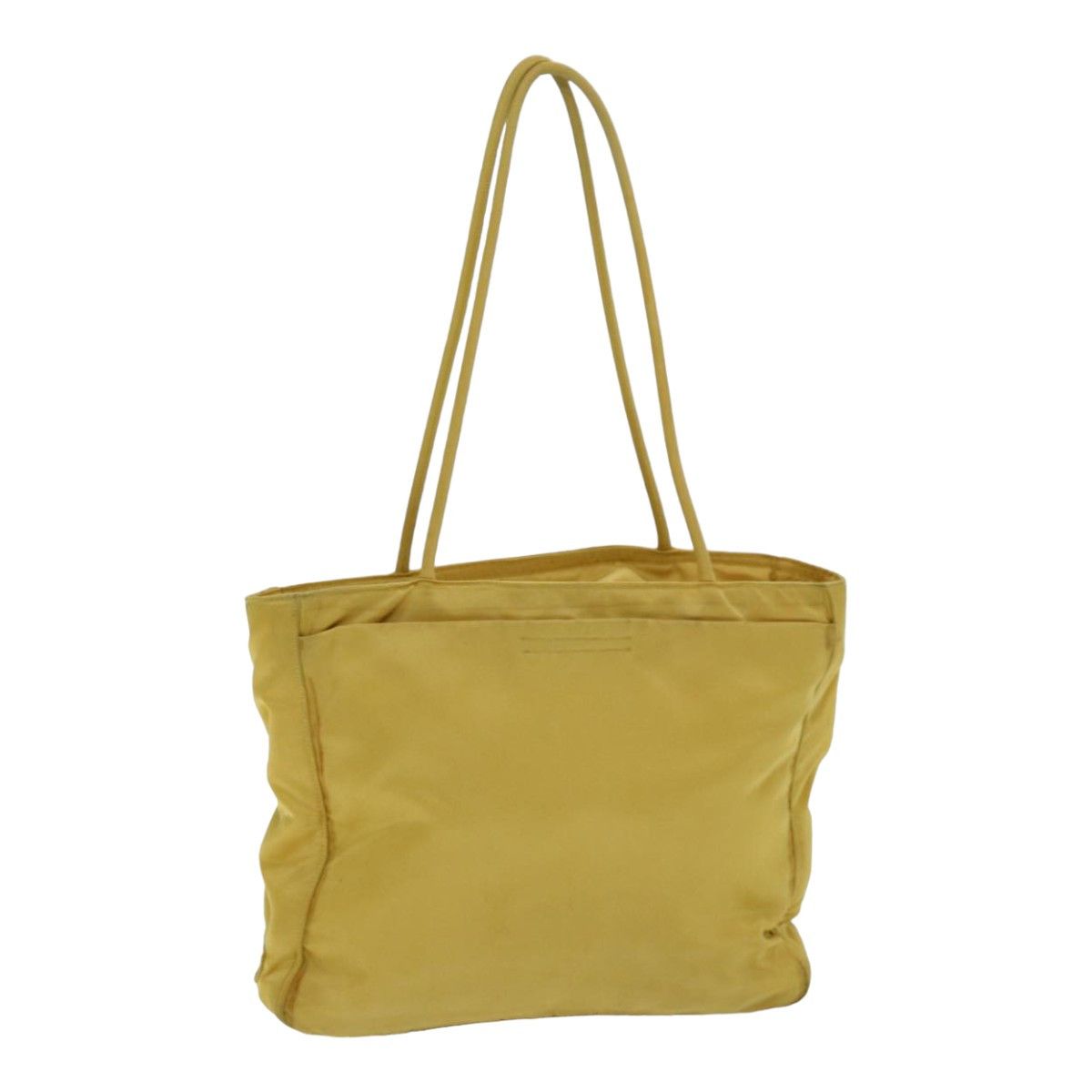 Prada Tessuto Yellow Synthetic Tote Bag (Pre-Owned) Size ONE SIZE - 15 Thumbnail