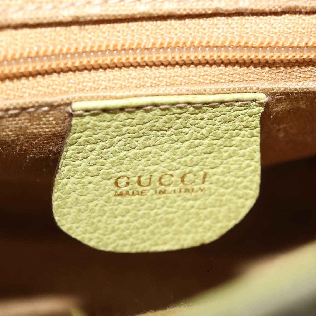 Gucci Bamboo Green Suede Handbag (Pre-Owned) Size ONE SIZE - 8 Thumbnail