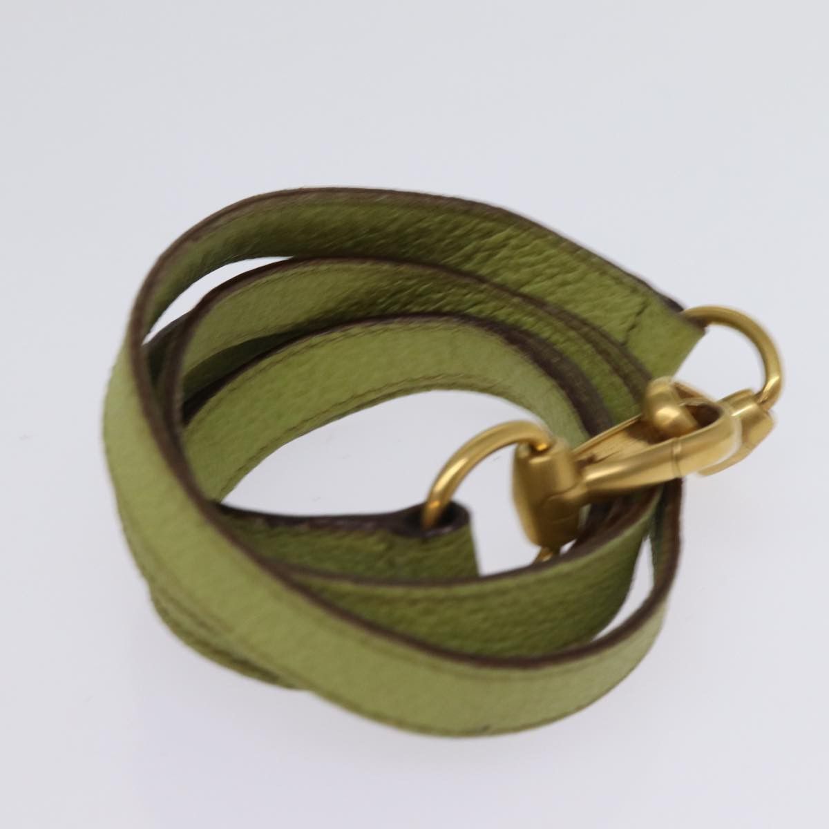 Gucci Bamboo Green Suede Handbag (Pre-Owned) Size ONE SIZE - 9 Thumbnail