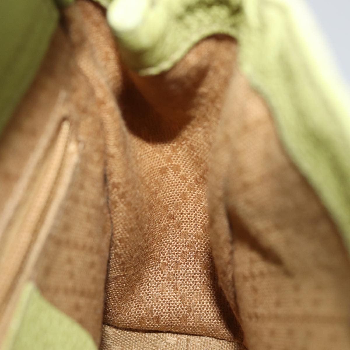 Gucci Bamboo Green Suede Handbag (Pre-Owned) Size ONE SIZE - 19 Thumbnail
