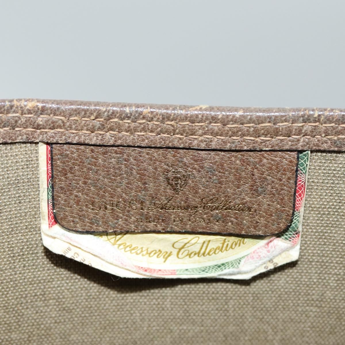 Gucci Sherry Beige Canvas Tote Bag (Pre-Owned) Size ONE SIZE - 8 Thumbnail
