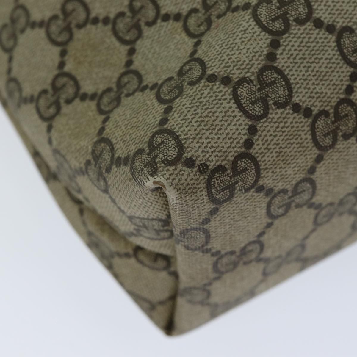 Gucci Sherry Beige Canvas Tote Bag (Pre-Owned) Size ONE SIZE - 14 Thumbnail
