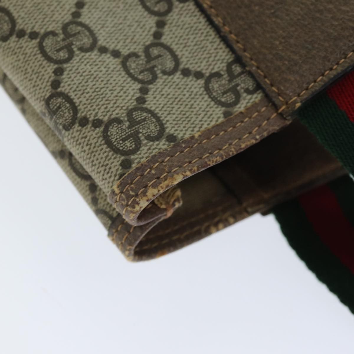 Gucci Sherry Beige Canvas Tote Bag (Pre-Owned) Size ONE SIZE - 9 Thumbnail
