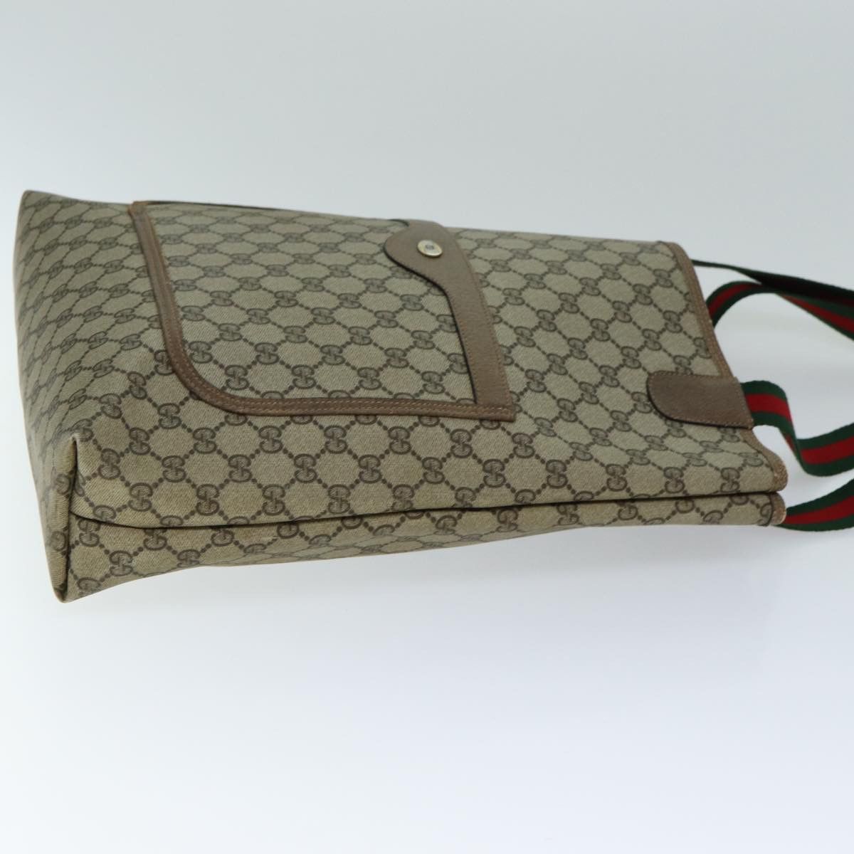 Gucci Sherry Beige Canvas Tote Bag (Pre-Owned) Size ONE SIZE - 16 Thumbnail
