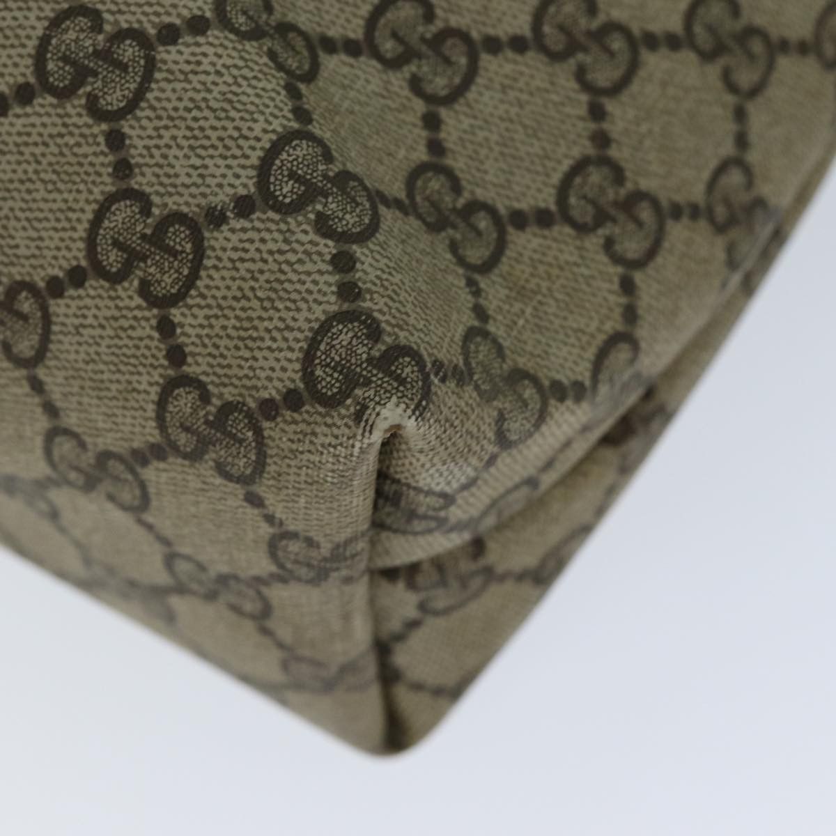 Gucci Sherry Beige Canvas Tote Bag (Pre-Owned) Size ONE SIZE - 12 Thumbnail