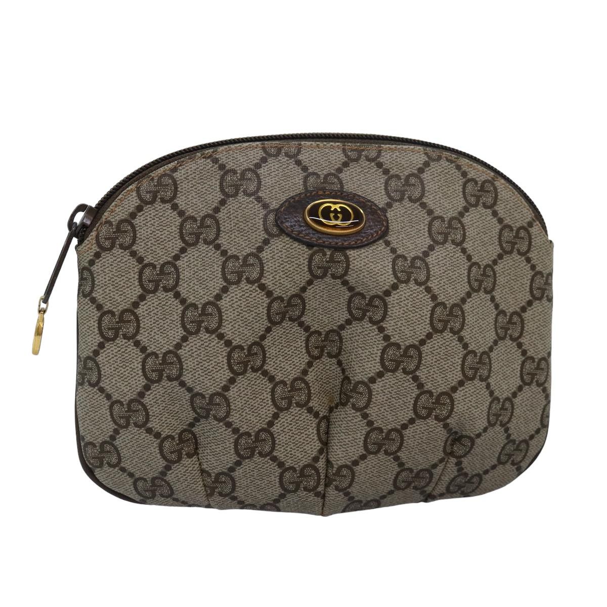 Gucci Gg Canvas Beige Canvas Clutch Bag (Pre-Owned) Size ONE SIZE - 8 Thumbnail