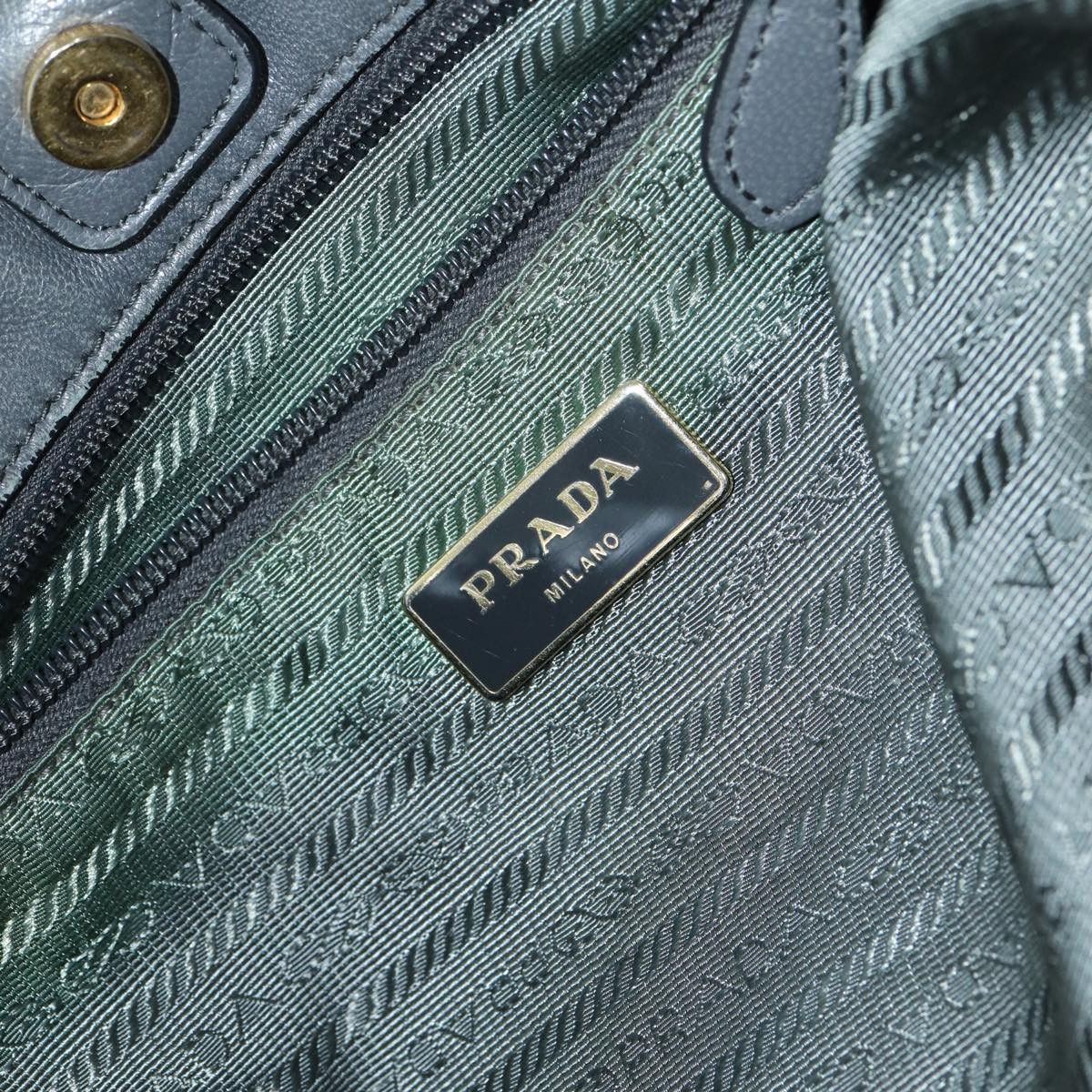 Prada Tessuto Khaki Synthetic Handbag (Pre-Owned) Size ONE SIZE - 19 Thumbnail