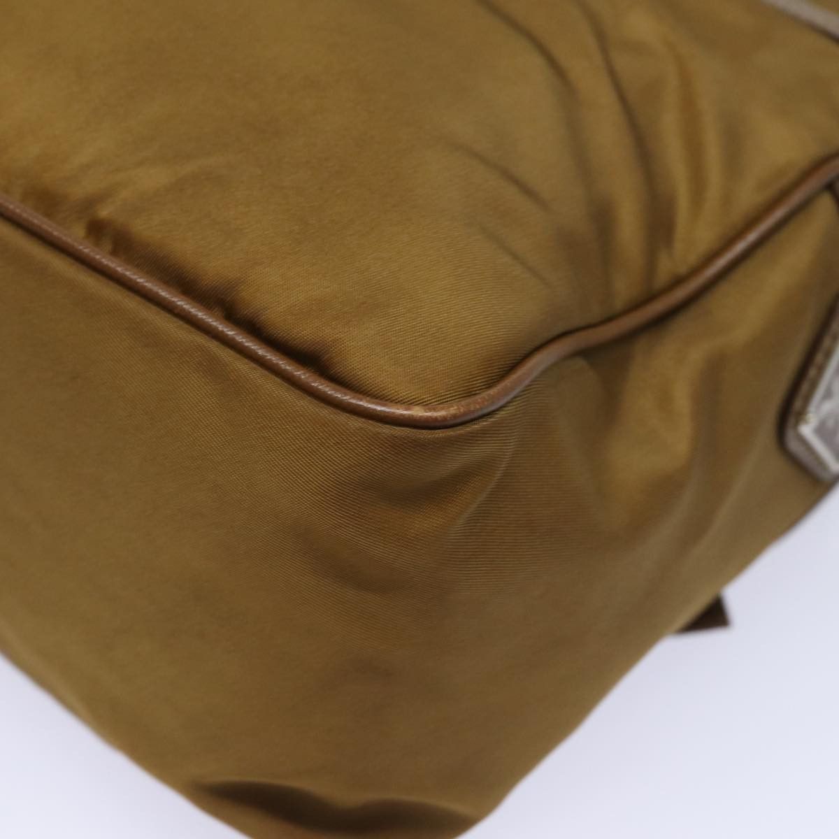 Prada Tessuto Brown Synthetic Shoulder Bag (Pre-Owned) Size ONE SIZE - 18 Thumbnail