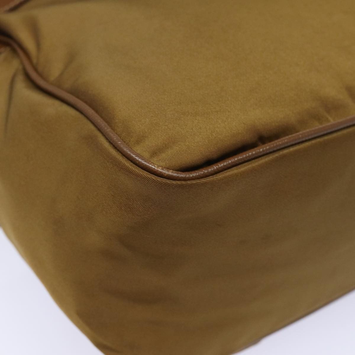 Prada Tessuto Brown Synthetic Shoulder Bag (Pre-Owned) Size ONE SIZE - 17 Thumbnail